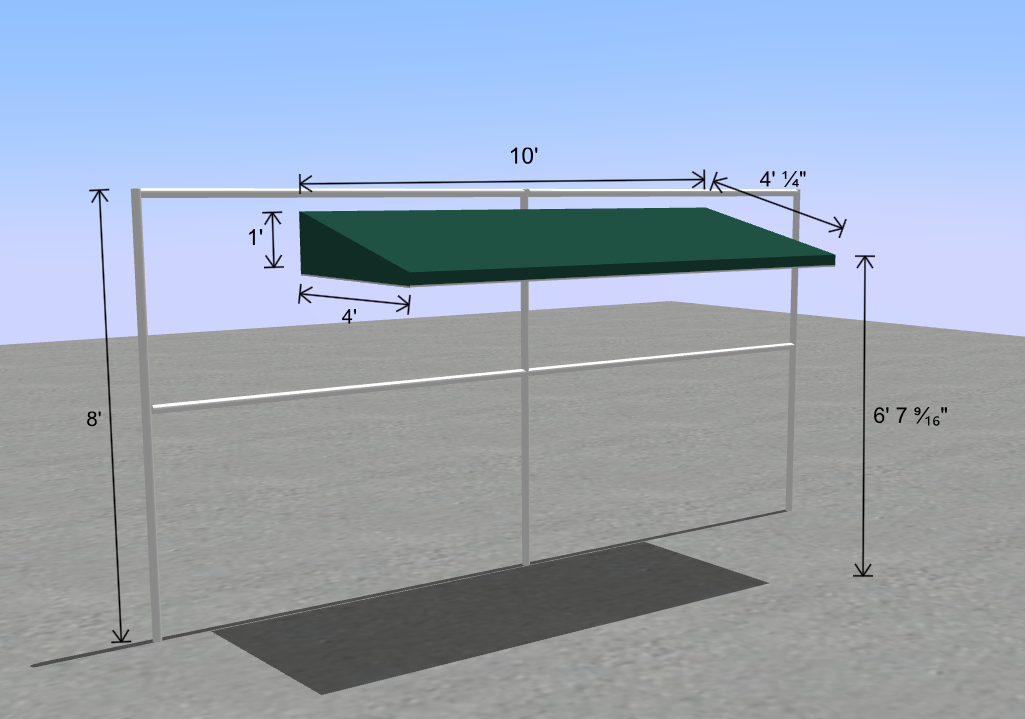 Fence Cabana Slim